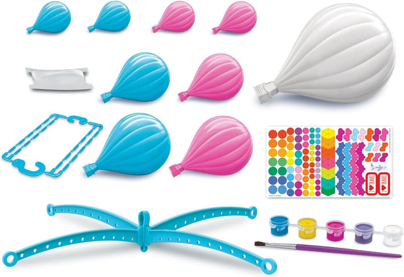 4M Kidzmaker - Paint Your Own Hot Air Balloon Mobile