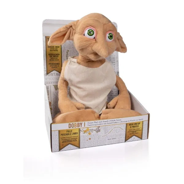 Harry Potter Wow Stuff: Dobby - Feature Plush with Sounds