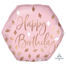 P30 BLUSH BIRTHDAY SUPERSHAPE FOIL BALLOON