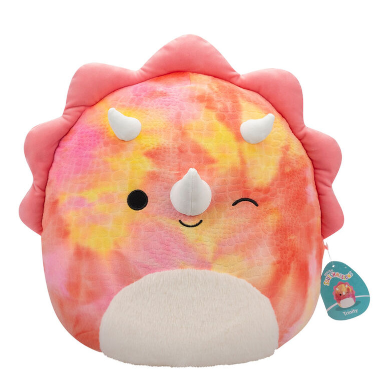 Squishmallows 16" - Trinity Triceratops