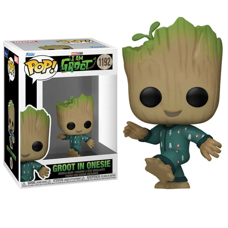 Pop! Marvel: I Am Groot - Groot PJs (Dancing)