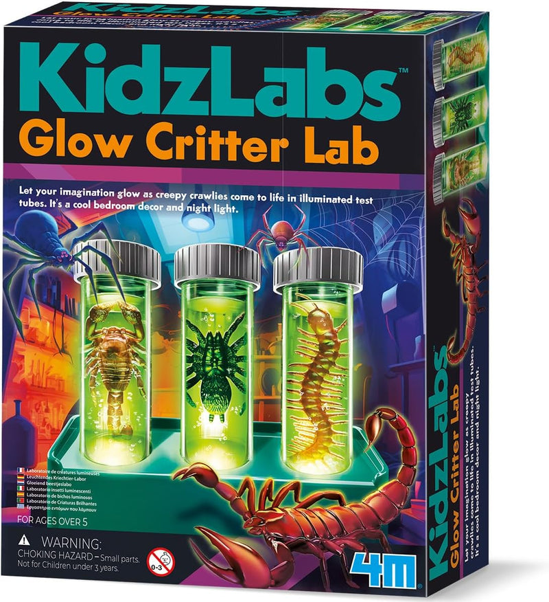 4M Kidzlabs - Glow Critter Lab