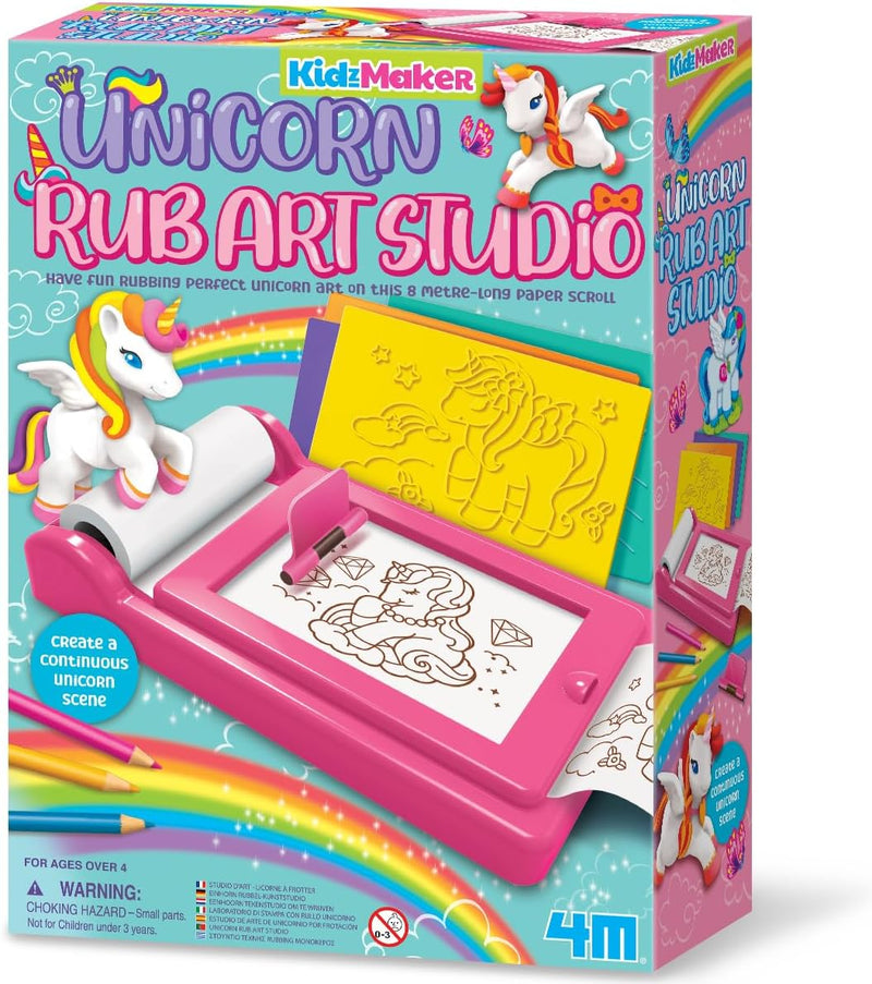 4M Kidzmaker - Unicorn Rub Art Studio