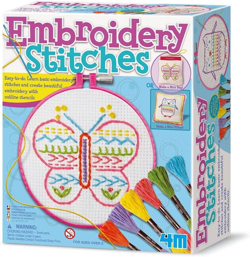 4M Creative Crafts - Embroidery Stitches