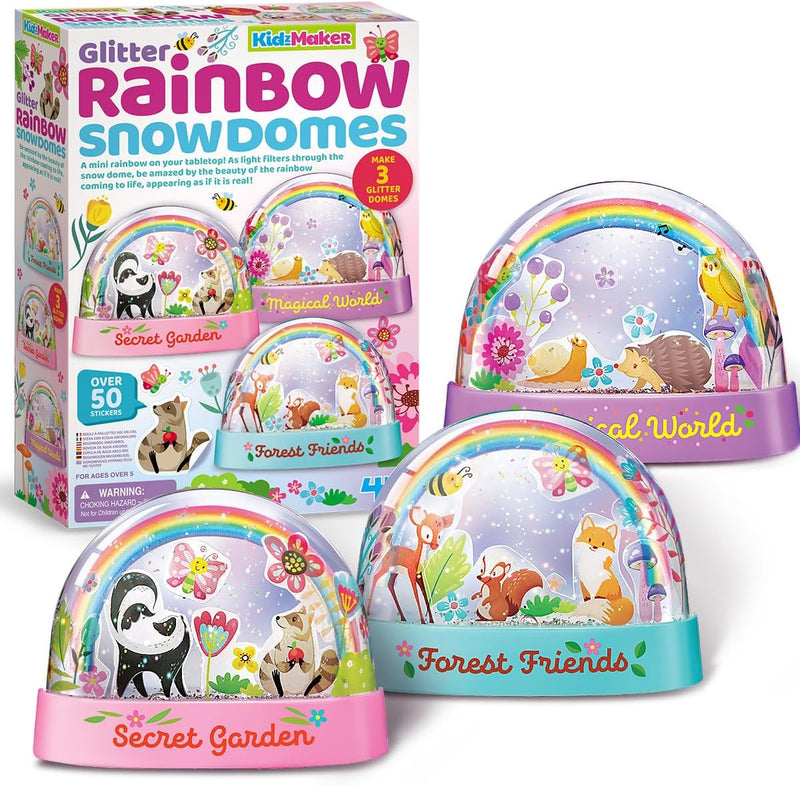 4M Kidzmaker - Glitter Snow Domes