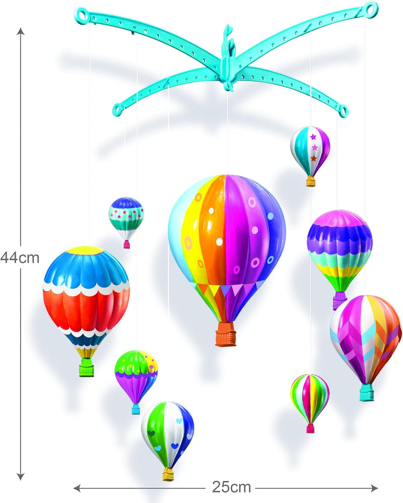 4M Kidzmaker - Paint Your Own Hot Air Balloon Mobile