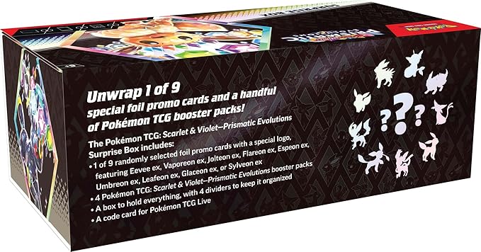 Pokémon SV08.5 Prismatic Evolutions Surprise Box EN