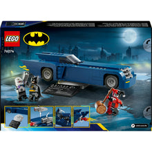 Lego Batman With The Batmobile Vs. Harley Quinn And Mr. Freeze