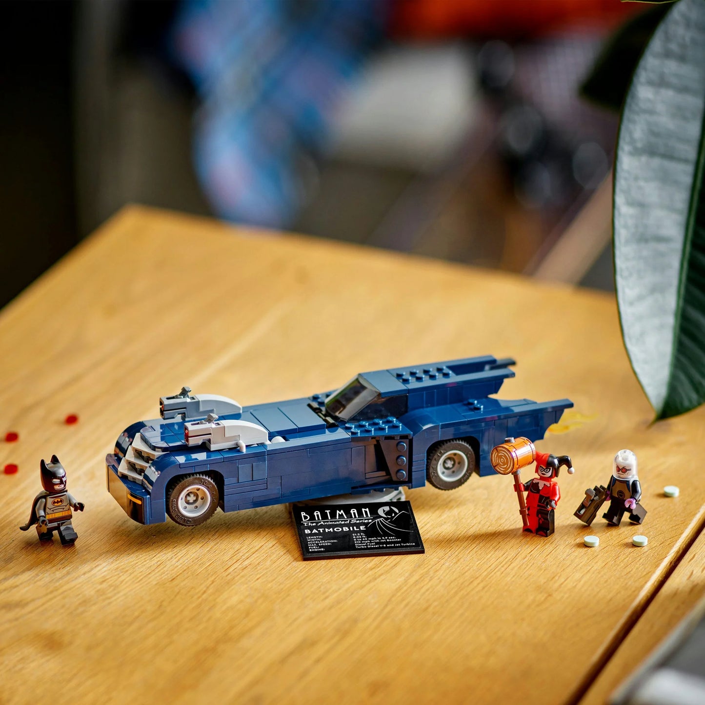 Lego Batman With The Batmobile Vs. Harley Quinn And Mr. Freeze