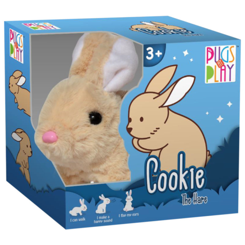 PUGS at PLAY - COOKIE JUMPING RABBIT