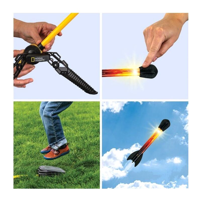 Nat Geo Light-Up Air Rockets