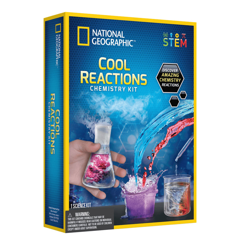 Nat Geo Cool Reactions Chemistry Kit