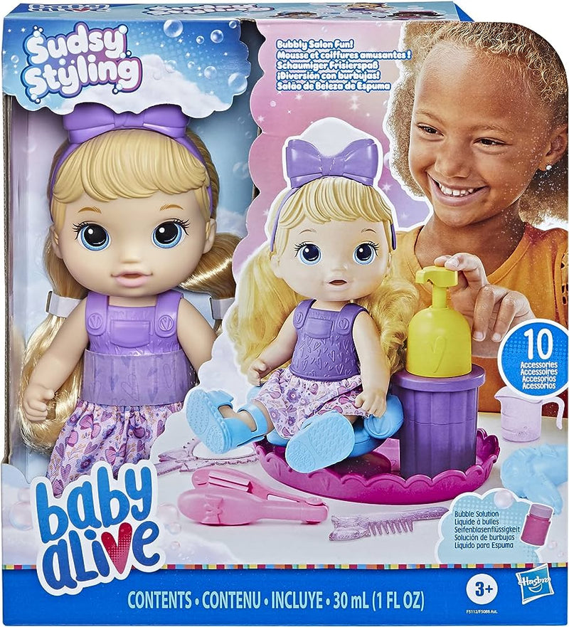 Hasbro Baby Alive Sudsy Styling Blnd