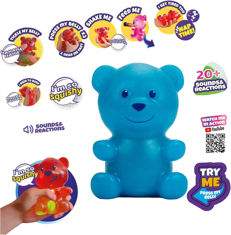 Eolo Gummymals Bear Shape  - Blue