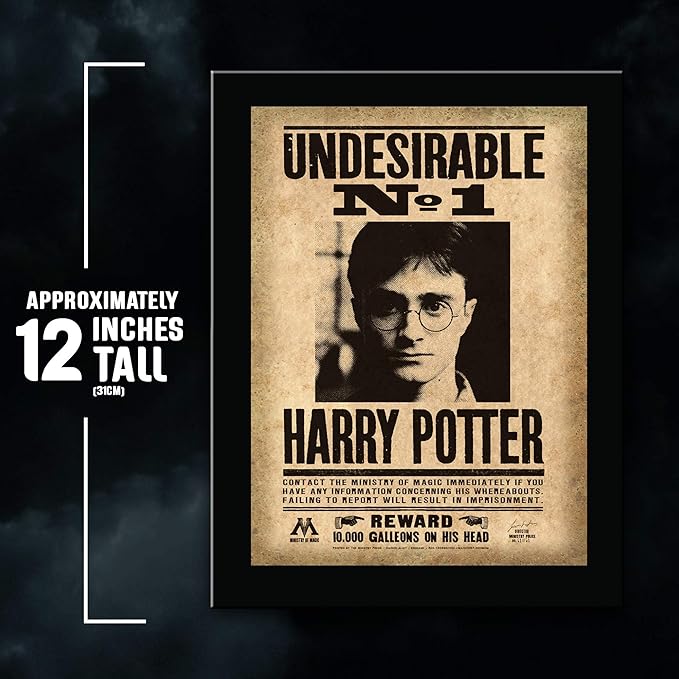 Harry Potter Abyss: Harry Potter Framed print "Undesirable No 1" (30x40)