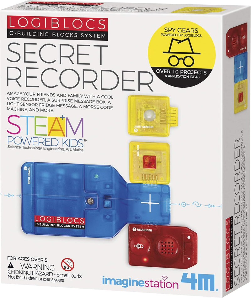 4M Logiblocs - Secret Recorder