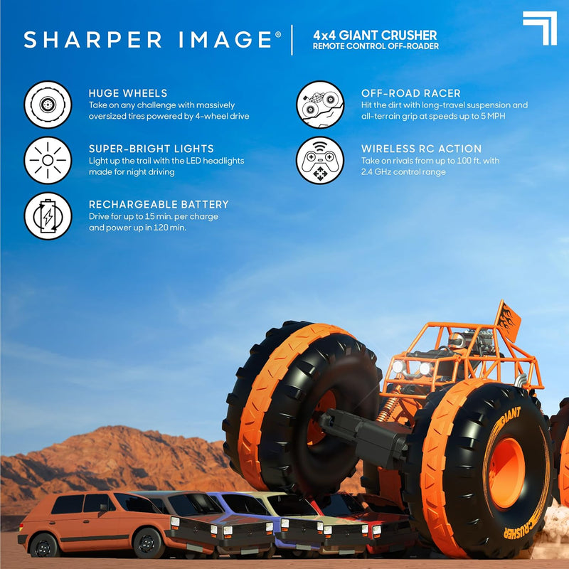 Sharper Image RC Giant Crusher 4X4