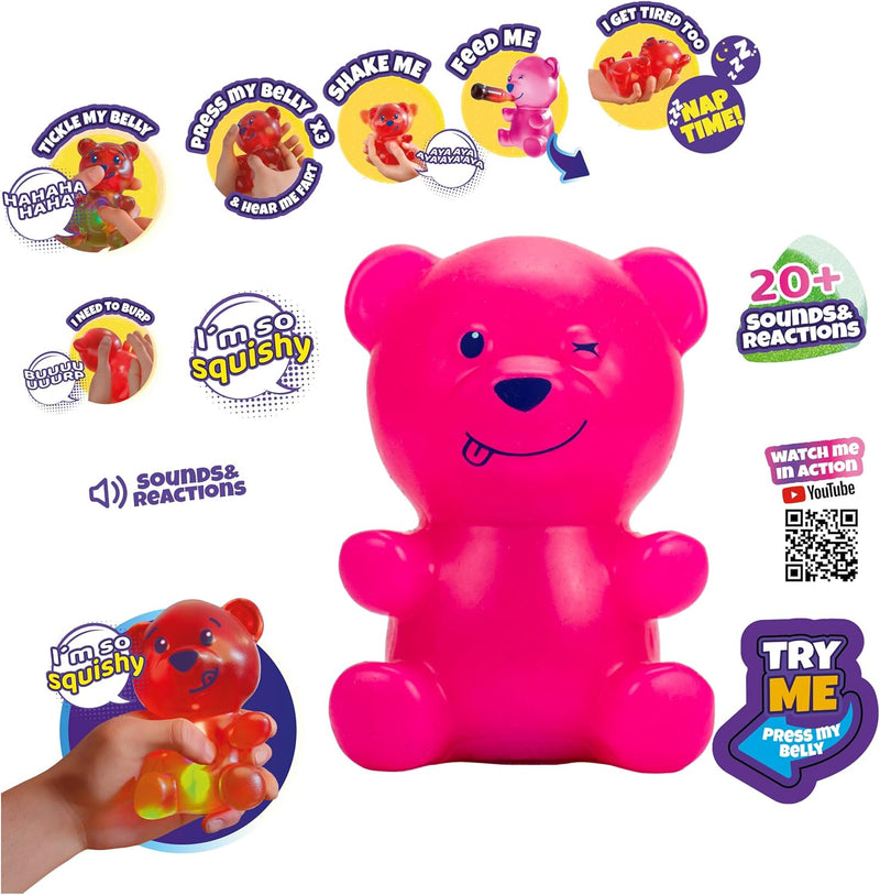 Eolo Gummymals Bear Shape - Pink