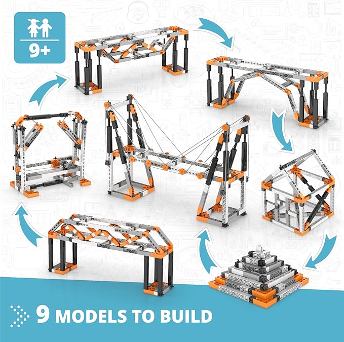 Engino discovering stem structures - buildings & bridges