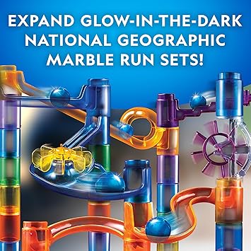 Nat Geo Motorized Marble Run -75 Piece Set