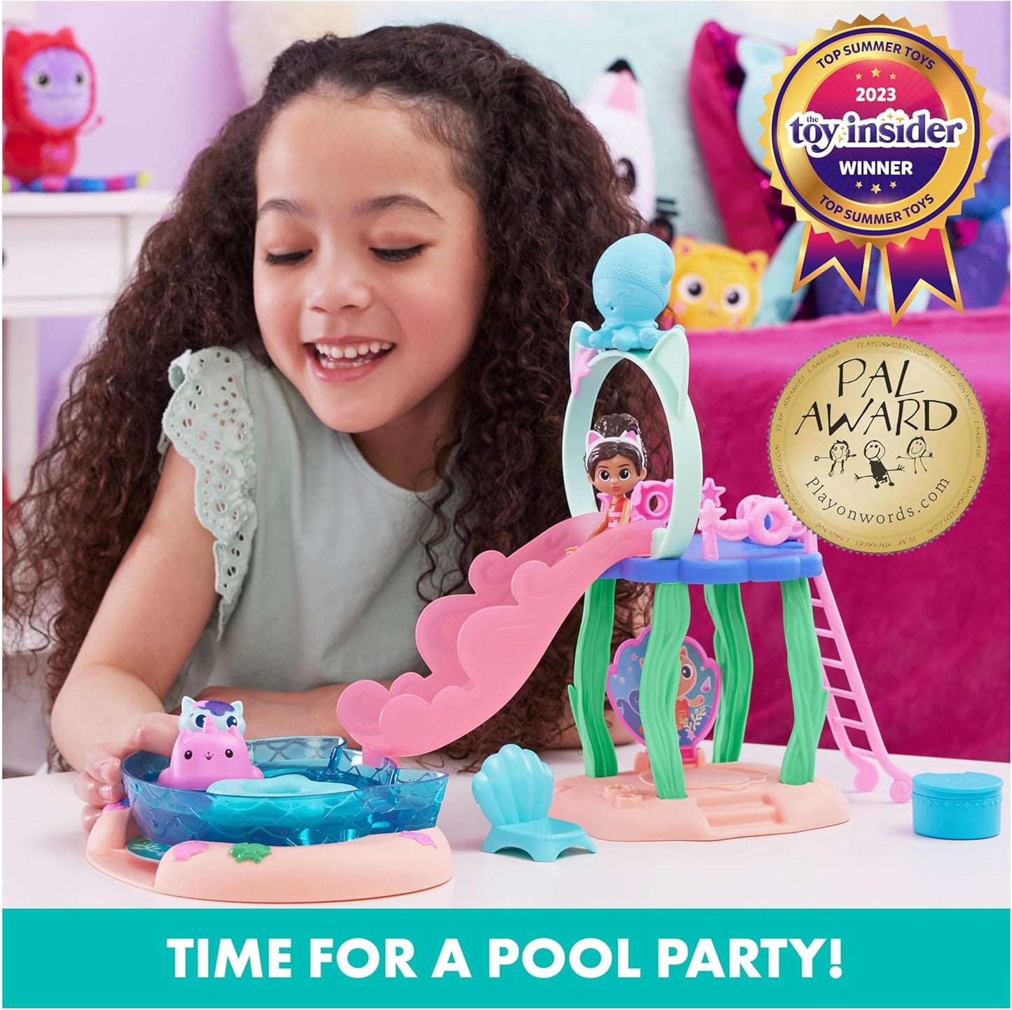 Gabby's DH Girls Purrific Pool Playset