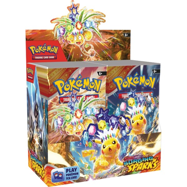 Pokemon Cards TCG Board Game Cards: Scarlet & Violet - Surging Sparks