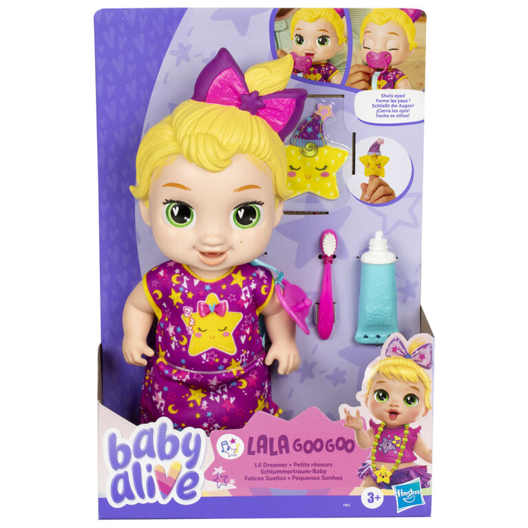 Hasbro Baby Alive Lil Dreamer Lala Blind