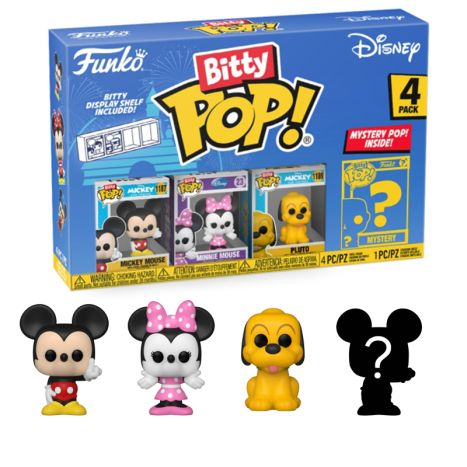 Bitty Pop! Disney: Disney Classic - Mickey 4pk