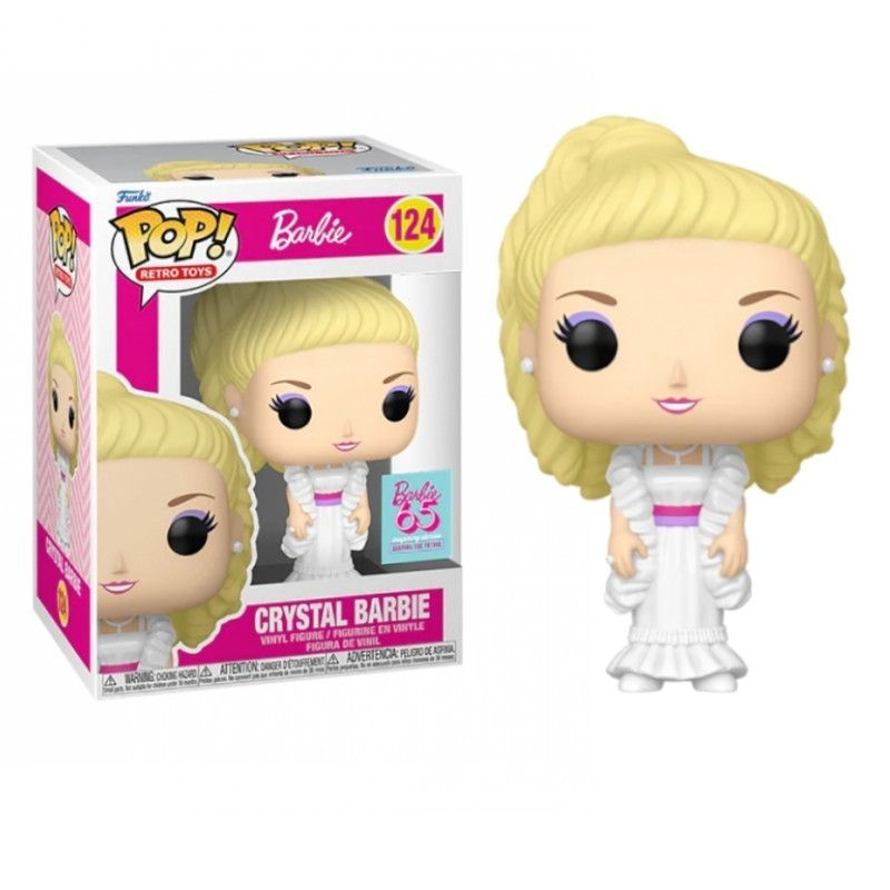 Funko Pop! Movies: Retro Toys - Crystal Barbie (Pearl.)