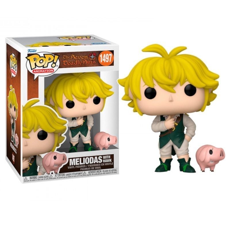 Funko Pop! Animation: Seven Deadly Sins - Meliodas with Hawk