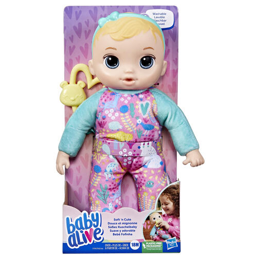 Hasbro Baby Alive Soft N Cute Blind