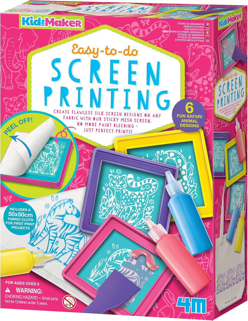 4M Kidzmaker - Easy To Do Screen Printing