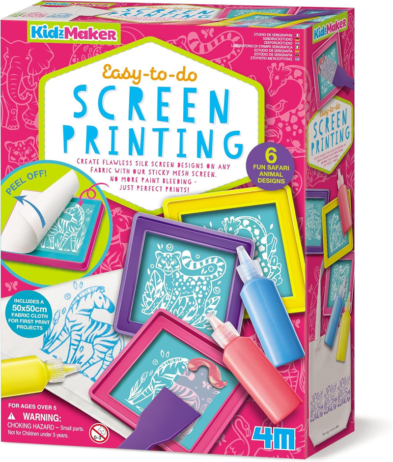 4M Kidzmaker - Easy To Do Screen Printing