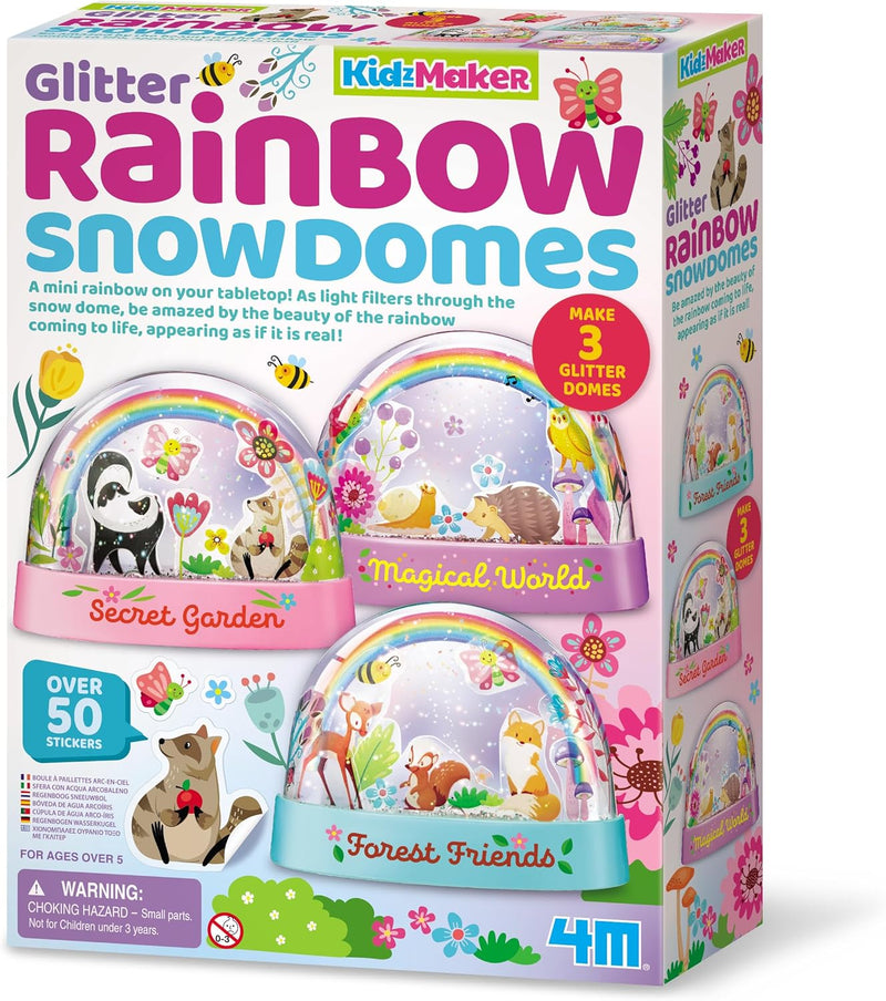 4M Kidzmaker - Glitter Snow Domes