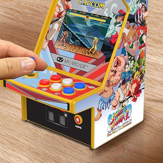 My Arcade Micro Play Arcade Yer Super Street Fighter Ii Port