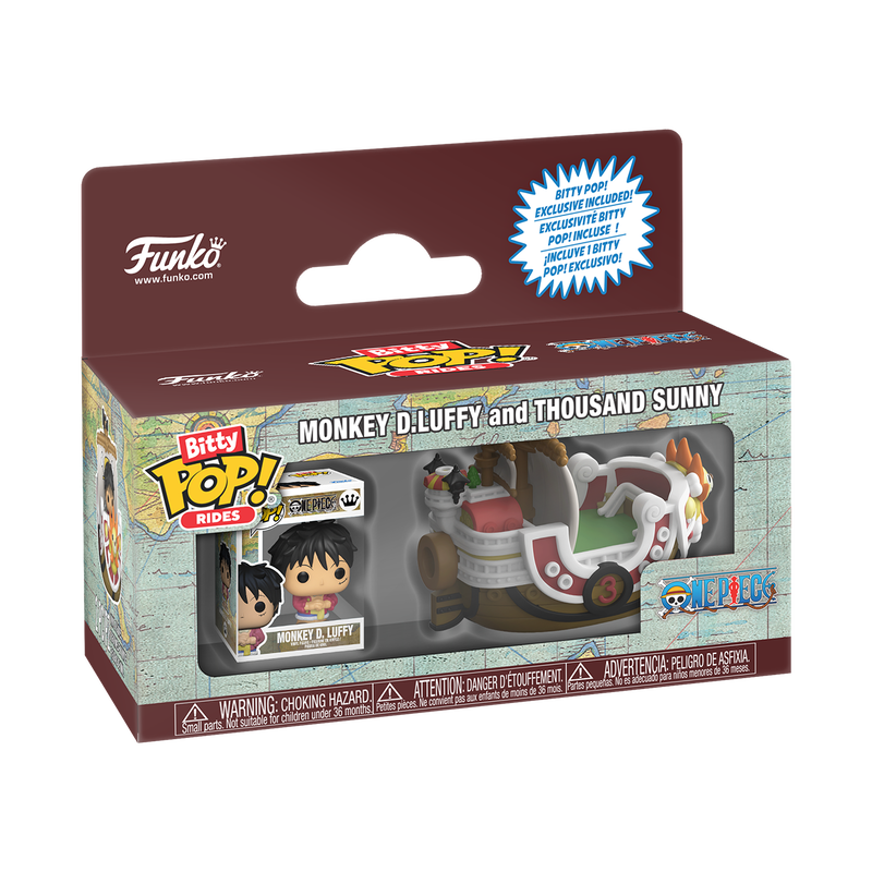 Bitty Funko Pop! Rides: One Piece - Thousand Sunny w/Luffy