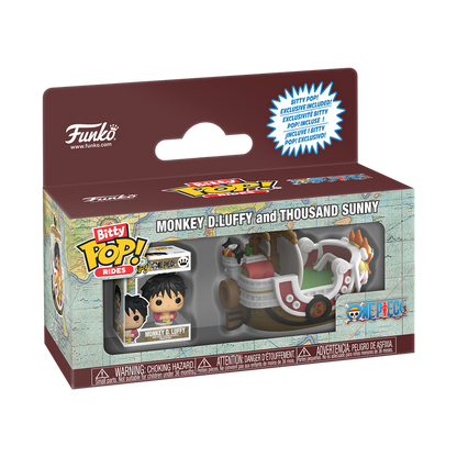 Bitty Funko Pop! Rides: One Piece - Thousand Sunny w/Luffy