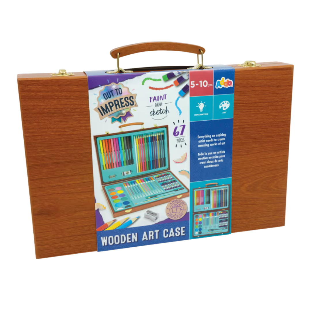 Addo Out To Impress Wden Art Case 67pcs