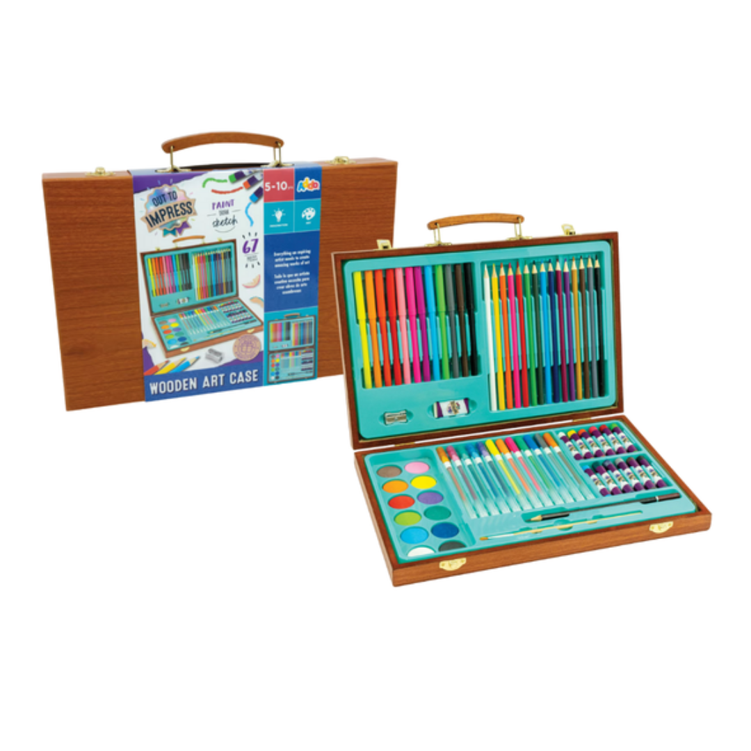 Addo Out To Impress Wden Art Case 67pcs