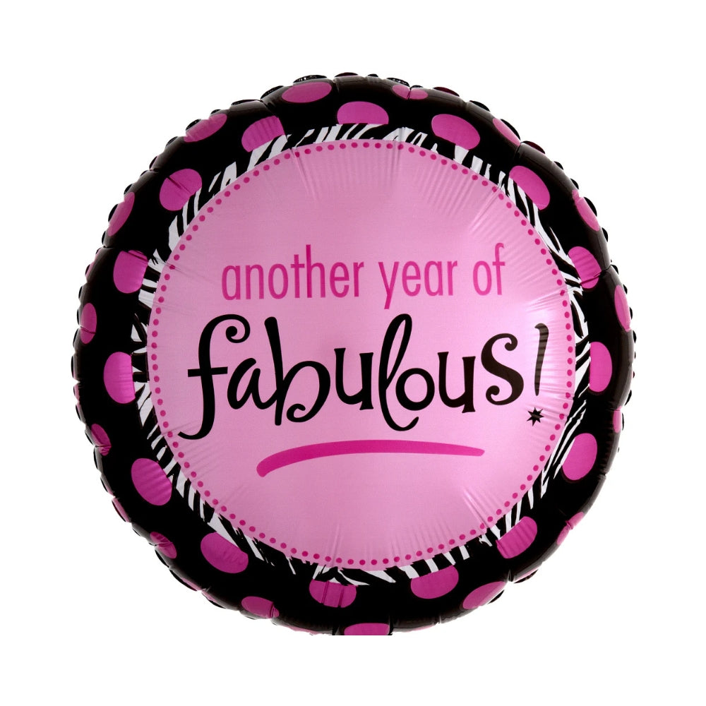 Another Year Of Fabulous - 18 Inch
