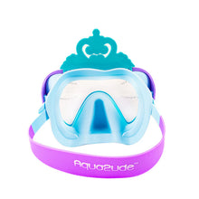 Aquatude Swim Goggles - Princess Crown Blue Mask 2