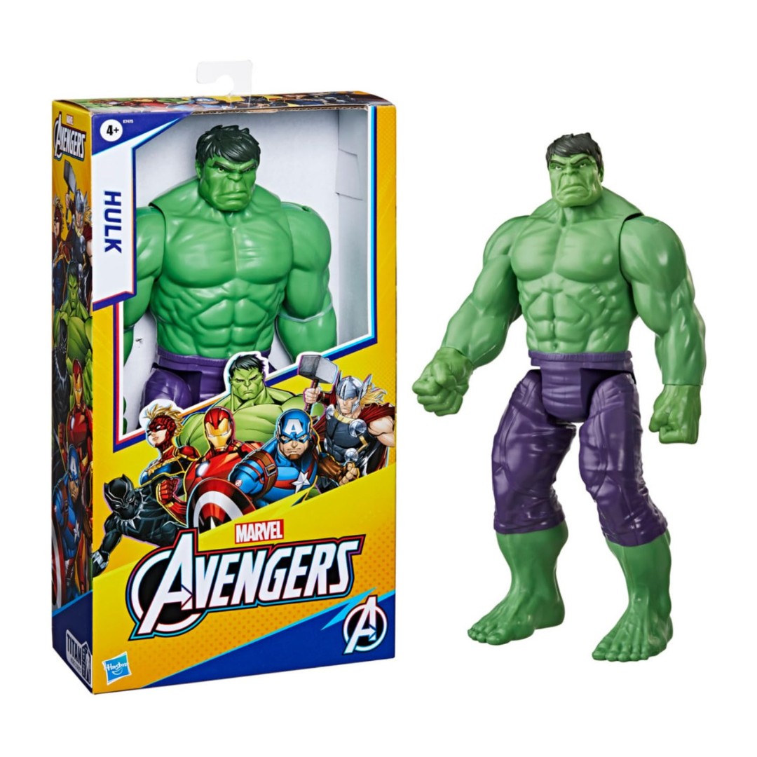 Avengers Marvel Titan Hero Series Blast Gear Deluxe Hulk Action Figure