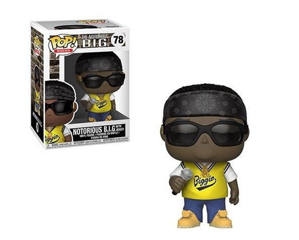 Funko Pop! Rocks: Notorious B.I.G. in jersey