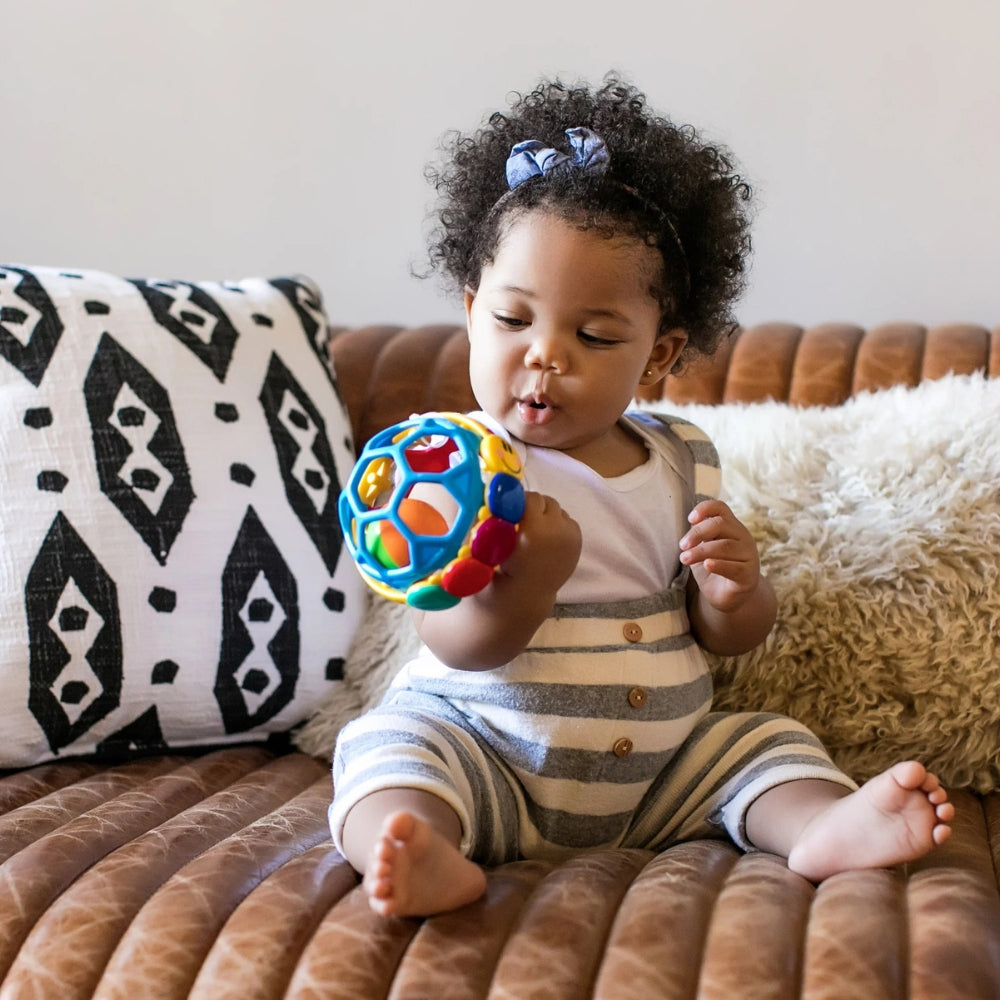 Baby Einstein Bendy Ball Rattle Toy - 3
