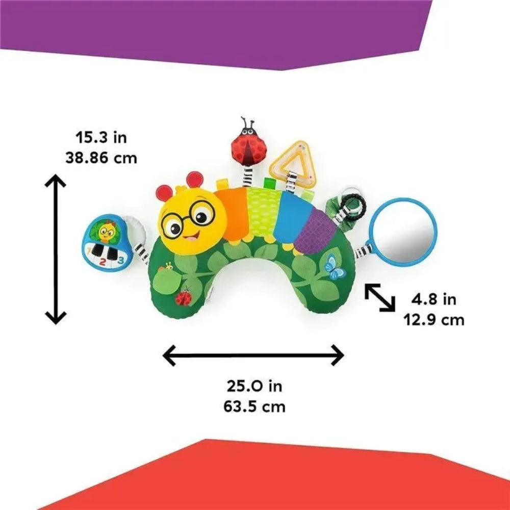 Baby Einstein Cal-A-Pillow Tummy Time Activity Pillow - 3