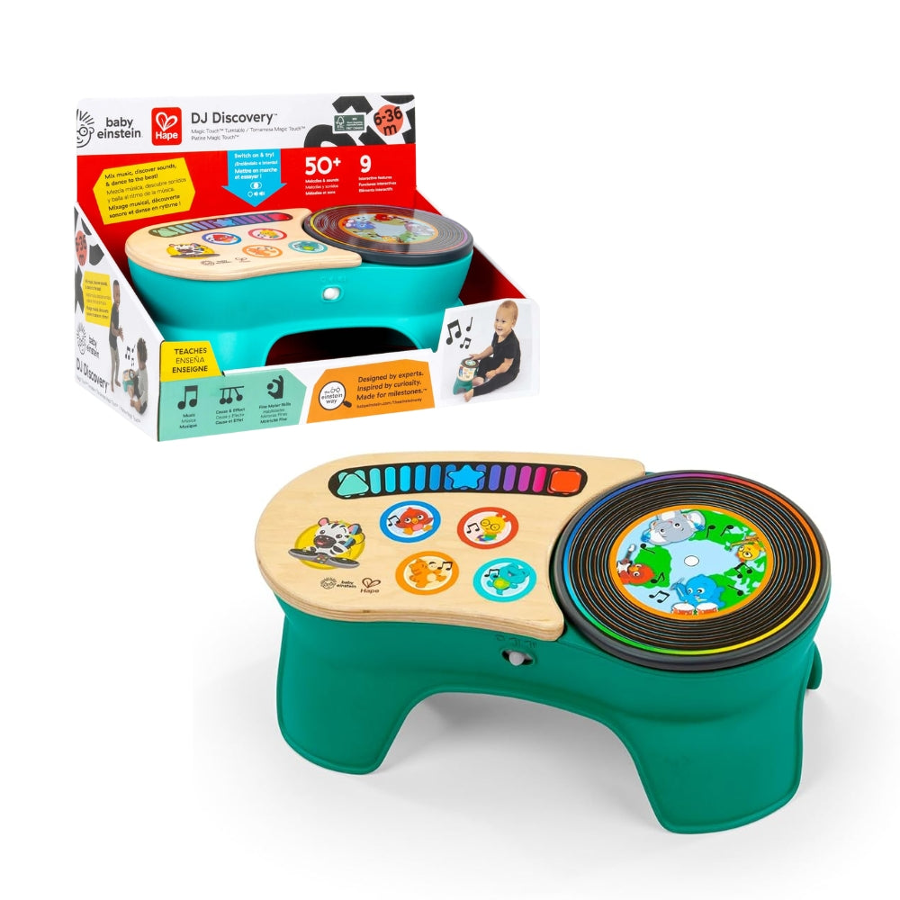 Baby Einstein Dj Discovery Magic Touch Turntable ( Hape) - 1