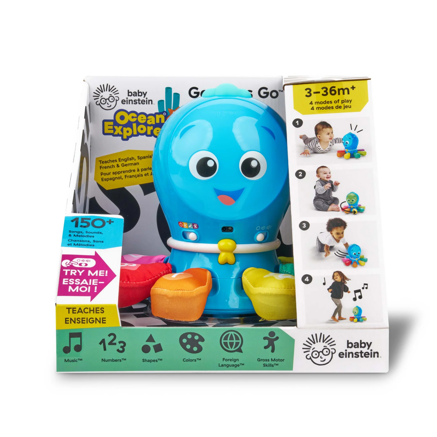 Baby Einstein Go Opus Go Crawl And Chase Activity Toy 1