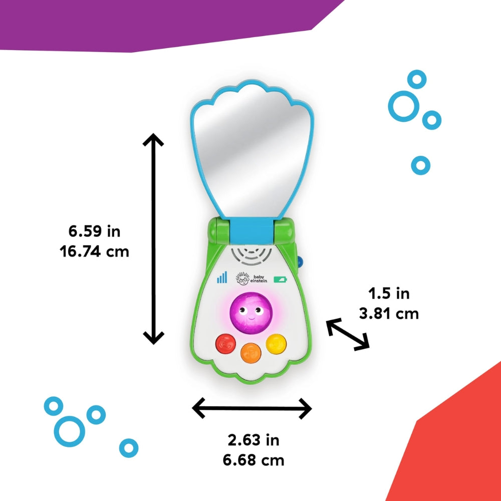 Baby Einstein Shell Phone Musical Toy Telephone - 5