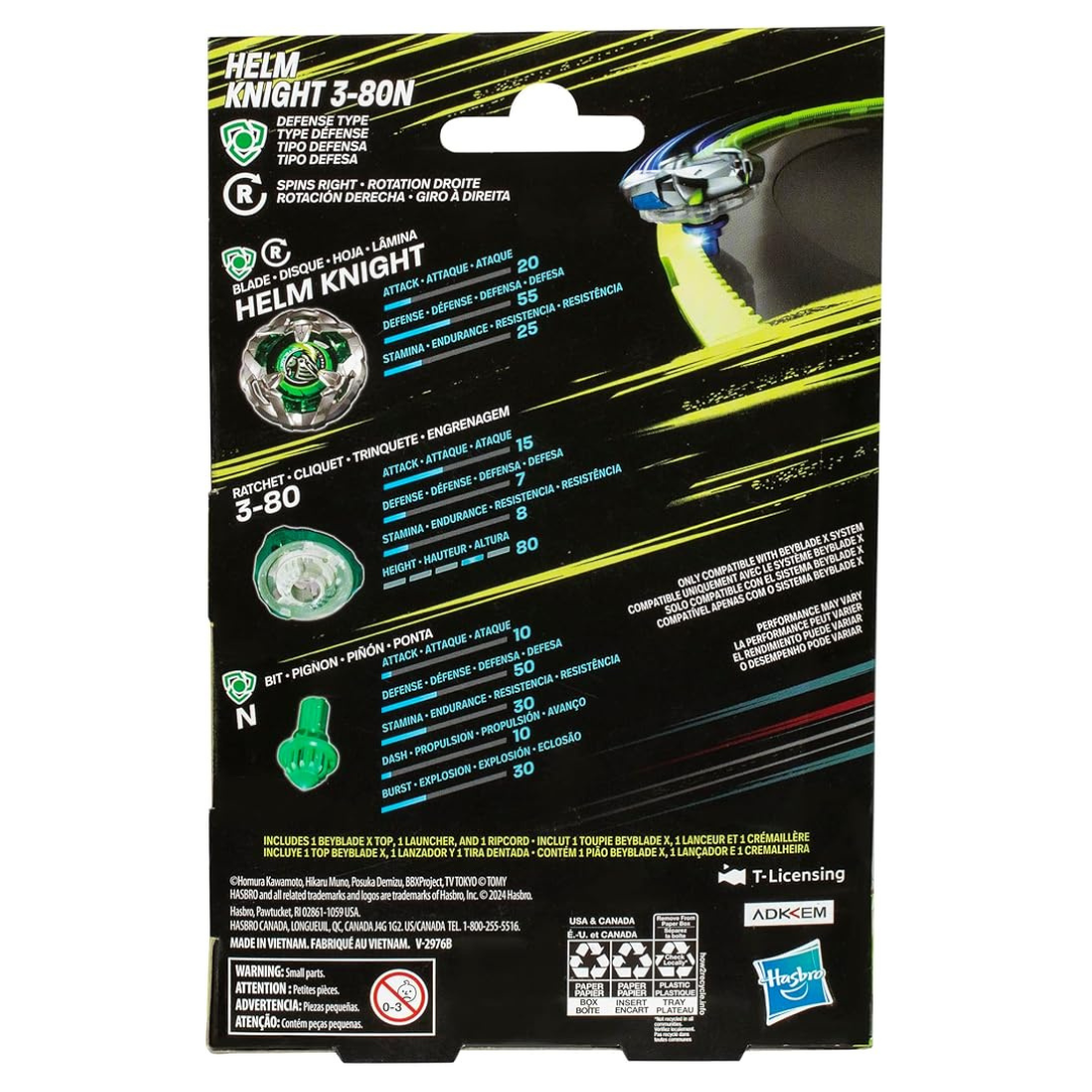 Bblade X Launcher Helm Knight 3-80n 