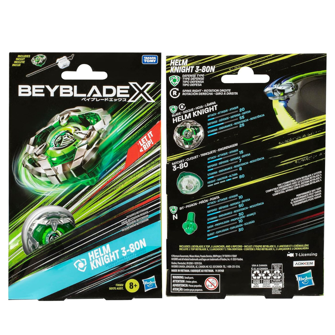 Bblade X Launcher Helm Knight 3-80n 6